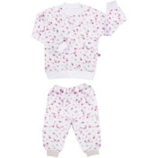 Resim Sevi Bebe Desenli Pijama Takım - Pembe 2-3 Yaş 
