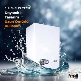 Resim Ferroli Bluehelix Tech 25/27 Kw (22.000 Kcal) Tam Yoğuşmalı Kombi 