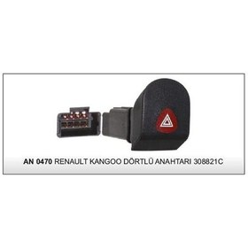Resim Flaşör Anahtarı Renault Kangoo 1 1997+ 7700308821 An-0470 Dodo 