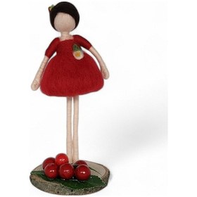 Resim Kiraz Keçe Bebek 