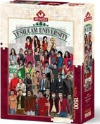 Resim 4588 Yeşilçam Üniversitesi 1500 Parça Puzzle Art Puzzle