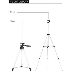 Resim Xiaomi Telefonlar Için Tripod 135Cm Telefon Tutucu 