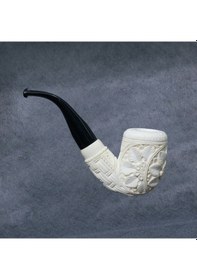 Resim Yunar Zanera 9mm. Filtreli Akrilik Saplı Lületaşı Pipo 12008m 