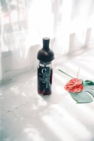 Resim Hario Siyah Soğuk Demleme Filtreli Şişe 650 ml 