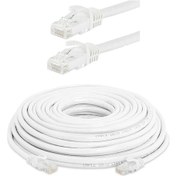 Resim Cat6 Kablo Internet Ethernet Adsl Kablosu Fabrikasyon 15 M 