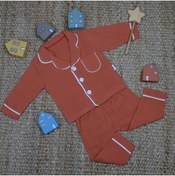 Resim Bebek Müslin Pijama Takımı 