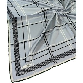 Resim Mim Eşarp Mısırlı Eşarpları Cocoon Twill Eşarp Buz Mavi 