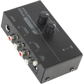 Resim Vkemall Phono Preamp Pp500 Siyah Jilet Çalar Enstrümanı, Metal Kasa, Rca Ve 1/4in Bağlantılar, Bağımsız Ses Kontrolü, Rıaa Eşitleme, 100-240v Amerikan Standartı Diğer 