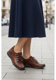 Resim Ayakmod 293120 Z Taba Cilt Kadın Günlük Ayakkabı Beyaz 