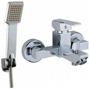 Resim Ersa Kare Banyo Bataryası ve Duş Takımı Krom 