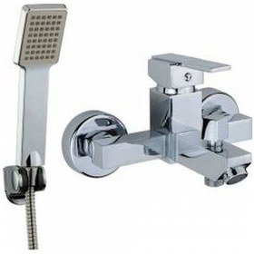 Resim Ersa Kare Banyo Bataryası ve Duş Takımı Krom 