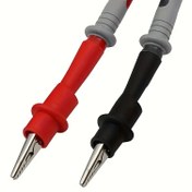 Resim 2 Çift Timsah Krokodil Test Klipsi, Multimetre Prob Aksesuarı Yeni Endüstriyel Ölçüm Enstrüman Parçası 