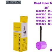 Resim Youtek Gustavo Tpu Lastik, Çakıl Yolları İçin 700x23-32c, Presta Valf 45mm, Dayanıklı Bisiklet İç Lastiği 