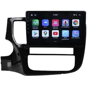 Resim Mitsubishi Outlander 2013-2017 9 inç 10-256 GB Android Carplay Multimedya 