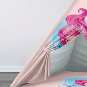 Resim instababyrooms Çocuk Oyun Çadırı Deniz Kızı Dijital Baskılı 
