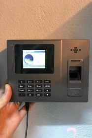 Resim LinaS Kartlı Parmak izi okuyucu Personel Takip Cihazı-WEB Giriş Çıkış Programı(10 KART DAHİL) 
