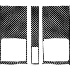 Resim 3 Adet / Takım Karbon Fiber Araba Merkezi Kontrol Hava Çıkış Paneli Honda Crv 2007-2011 İçin Dekoratif Etiket, Sol Ve Sağ Sürücü Evrensel 1 Adet 
