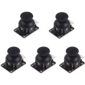 Resim 5 Adet / Grup Modülleri Arduino Çift Eksen Xy Joystick Modülü Yüksek Kaliteli Ps2 Joystick Kontrol Kolu Sensörü 
