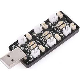 Resim Fosenze Usb Lihv 3.7v/4.35v 6 Batarya Şarj Cihazı, Mikro 1.25 Ve Jst-ph 2.0 Bağlantı, 0.2a/0.6a Seçenekli, Hafif Ve Taşınabilir 