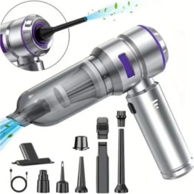 Resim Ucuz Tekno Taşınabilir Mini Süpürge Güçlü Çekim ve Kolay Kullanım 