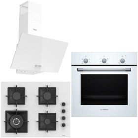 Resim Bosch&ferre Daylight Hbf011bv1t - Sc406 - D087 3 Lü Ankastre Set 