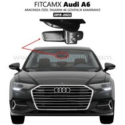 Resim FitCamX - Audi A6,S6,RS6 Modele Özel 4K Araç Kamerası (2019-2023)(FT-HY7708-A6) 