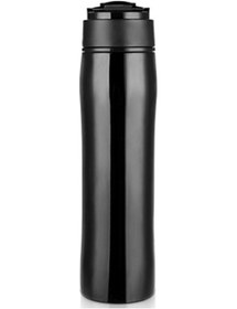 Resim Vkemall French Press Taşınabilir Kahve Makinesi Sıcak Ve Soğuk Vakumlu Yalıtım Siyah 