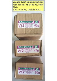 Resim Alaşım Janta Çakma Balans Kurşunu - 40-45-50 Gr 3 Pk Takım 