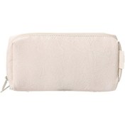 Resim Ganzhoushop Kalem Kutusu, Yumuşak Kalem Kesesi, Kalem Çantası, Basit Kırtasiye Çantası, Ofis Estetik Okul Düzenleyici, Beyaz 