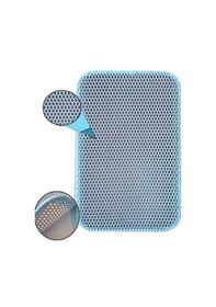 Resim Ganko Elekli Kedi Tuvalet Önü Paspası Kedi Kumu 