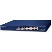 Resim Planet L3 Stack Edilebilir Yönetilebilir Switch (L3 STACKABLE MANAGED SWİTCH) 24-port 10/100/1000t 802.3at 