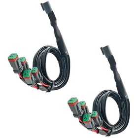 Resim Suntek 2x Dt Dtp Adaptörleri Konnektörler Led Pod 4'ü-1-arada 