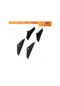 Resim Peugeot Citroen için 4 Adet Cam Tutma Küçük Klipsi 9727 23 N11.13697 