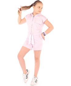 Resim Toontoy Kız Çocuk Tulum Açık Lila 