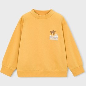 Resim Mayoral Erkek Çocuk İki İplik Sweatshirt Sarı 