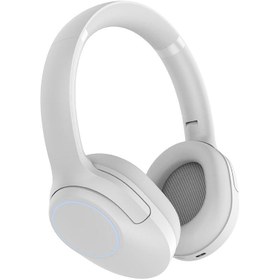 Resim Lapas LP-HD003 RGB LED Işıklı Kulak Üstü Bluetooth v5.4 Kulaklık - Gri 