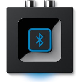Resim Logitech Bluetooth Adaptör / Ses Alıcısı PC/Mac/Akıllı Telefon/Tablet/AV Alıcısı için Bluetooth Adaptörü, Tek Tuşla Kolay Eşleştirme, Çoklu Erişim Özelliği, 3,5 mm Ses ve RCA Çıkışları 
