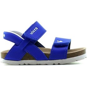 Resim Vicco Misha Unısex Çocuk Sandalet 22-30 22y 321.178 Pk Sax Mavi 