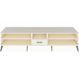 Resim Hyperion Tv Ünitesi 3 Raflı Tek Çekmeceli 220x44x51 Aytaşı-aytaşı Aytası/aytası - Aytası 