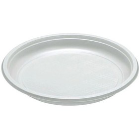 Resim 17 Cm Tek Kullanımlık Plastik Tabak - 100'Lü 