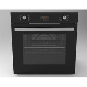 Resim ALVEUS MFA 627 SİYAH YENİ (TURBOFAN + SOĞUTMA FAN) ANKASTRE FIRIN 