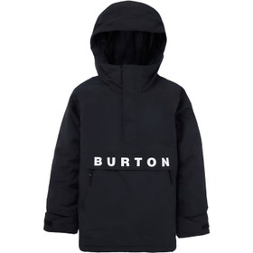 Resim Burton Frostner 2L Anorak Jacket Unisex Çocuk Siyah Snowboard Ceketi 