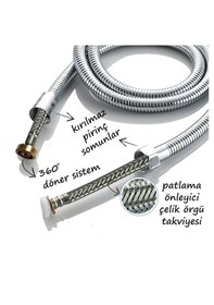 Resim Yapıtaşı Yt285 Star Banyo Duş Seti 3fonksiyonlu Krom 