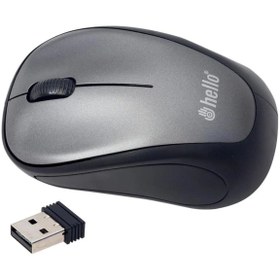 Resim Hello Kablosuz Mouse 1200 DPI, Optik Mouse, Kablosuz Mouse A+ Kalite Hl-18741 Plus Bilişim 