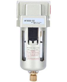 Resim Jeemson 1/4" Portlu Pc Malzeme Hava Filtresi - Yağ Su Ayırıcı, 40mm Partikül Filtreleme, 1500l/dk Debi 