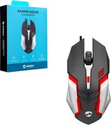Resim Everest Sm-g72 Usb Siyah-gümüş Işıklandırmalı Oyuncu Mouse Sm-g72 