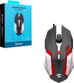 Resim Everest Sm-g72 Usb Siyah-gümüş Işıklandırmalı Oyuncu Mouse Sm-g72 