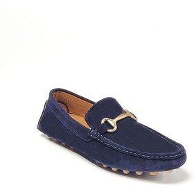Resim John May Erkek Oxford/ayakkabı Tz-13804 46 Navy Blue Süet 