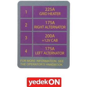 Resim AGCO Dekal - Massey Ferguson / Fendt / Valtra | ACW0228760 