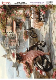 Resim Pirinç Dekopaj Kağıdı 30x42cm Pt-3274 